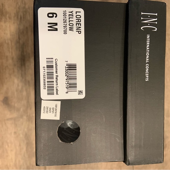 INC International Concepts Loren pineapple jelly sandals / slides - Picture 5 of 6